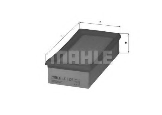 Купити LX1829 Mahle Original Автомобільний фільтр повітря